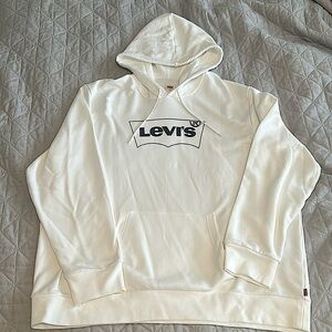 Men’s White Levi’s Hoodie XXL - New without tags